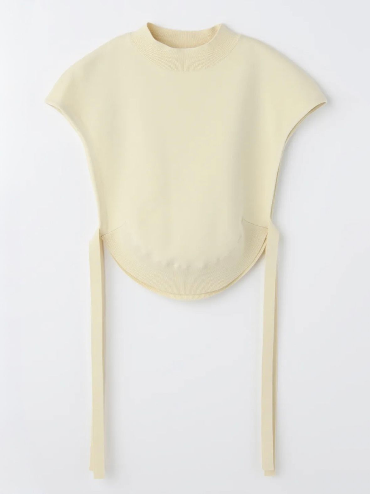 ROUND VEST / ニットベスト / アイボリー / 2026SS new