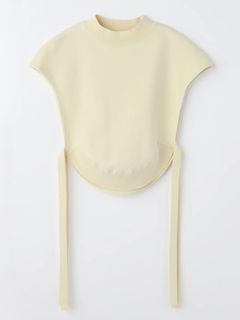 ROUND VEST / ニットベスト / アイボリー / 2026SS new