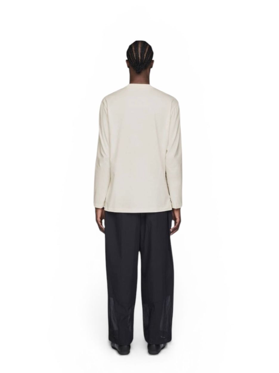 Y-3 PLACED GRAPHIC SHY-3 GFX LONG SLEEVE TEE/ Y-3 グラフィック ロングスリーブ ティー/ WHITE/ 2026SS NEW