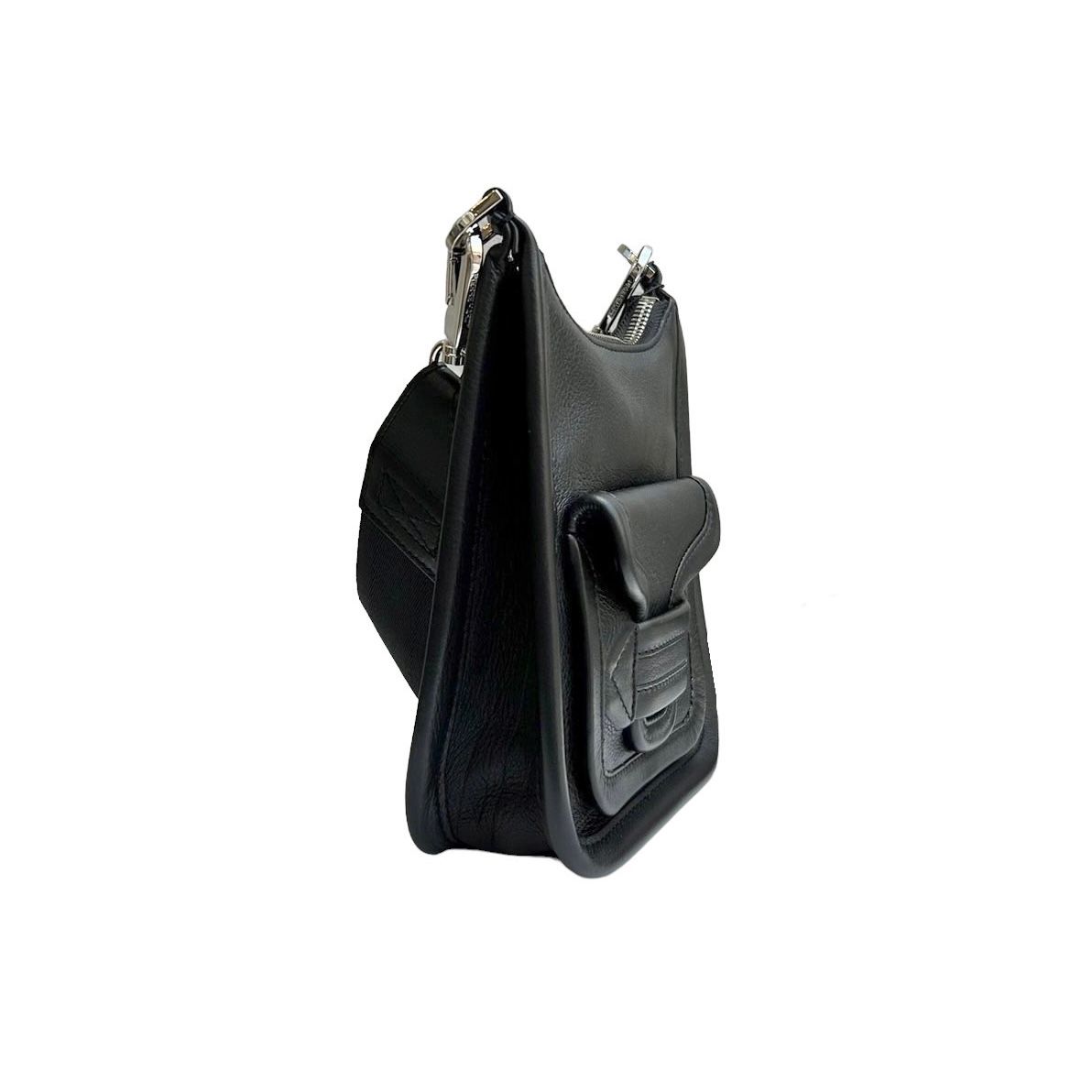 Alpha day boy shoulder bag / ショルダーバッグ / レザー / ブラック