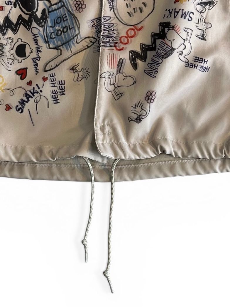 SNOOPY TR-104 3Dコーチジャケット/ スヌーピー/BROWN / 2026SS NEW