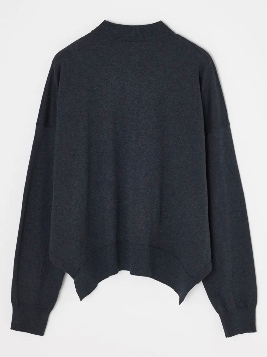 HIGH-NECK CARDIGAN / カーディガン / ダークグレー / 2026SS new