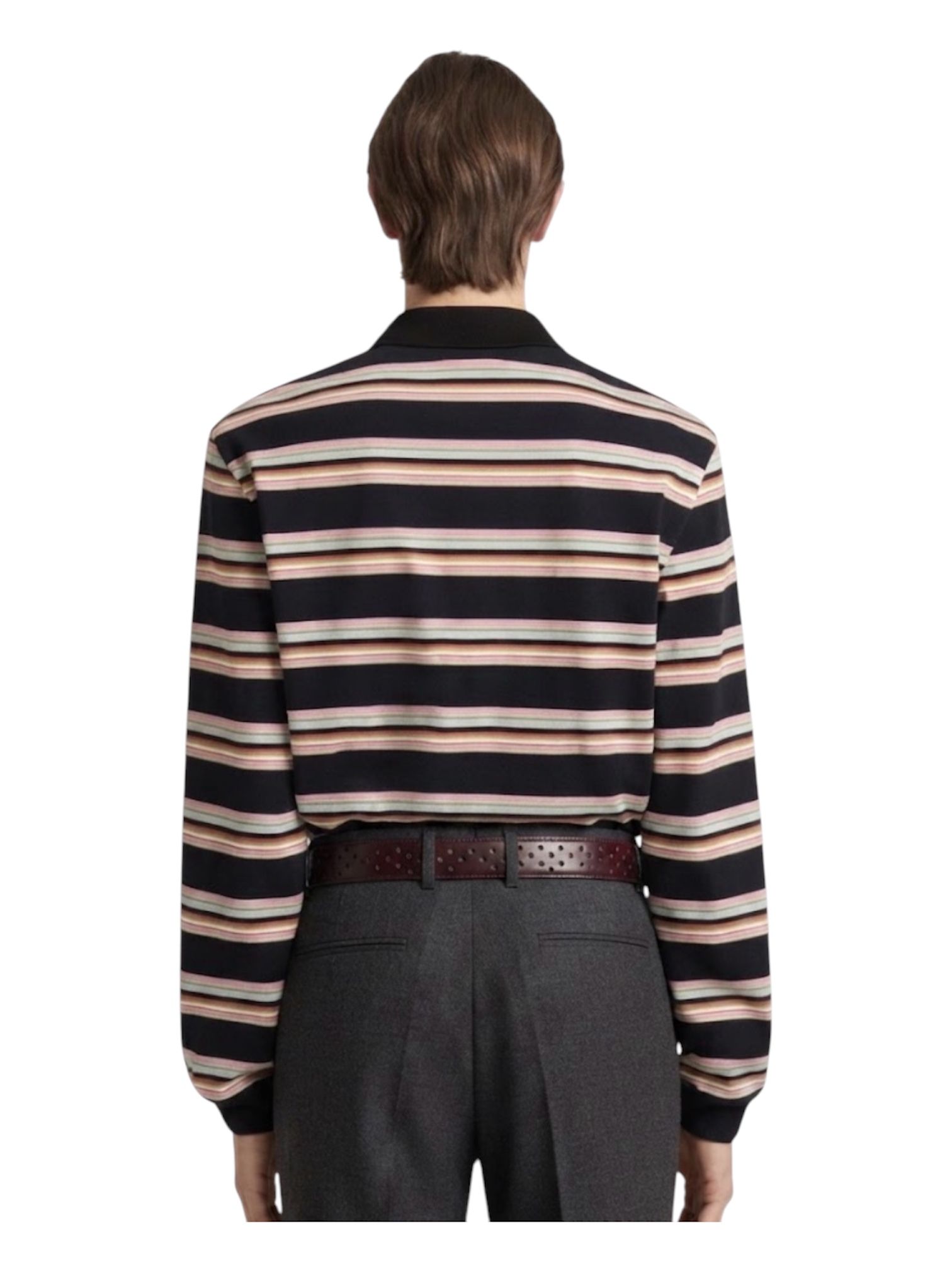 MARNI /  ストライプ コットン ポロシャツ / 2026AW / NEW