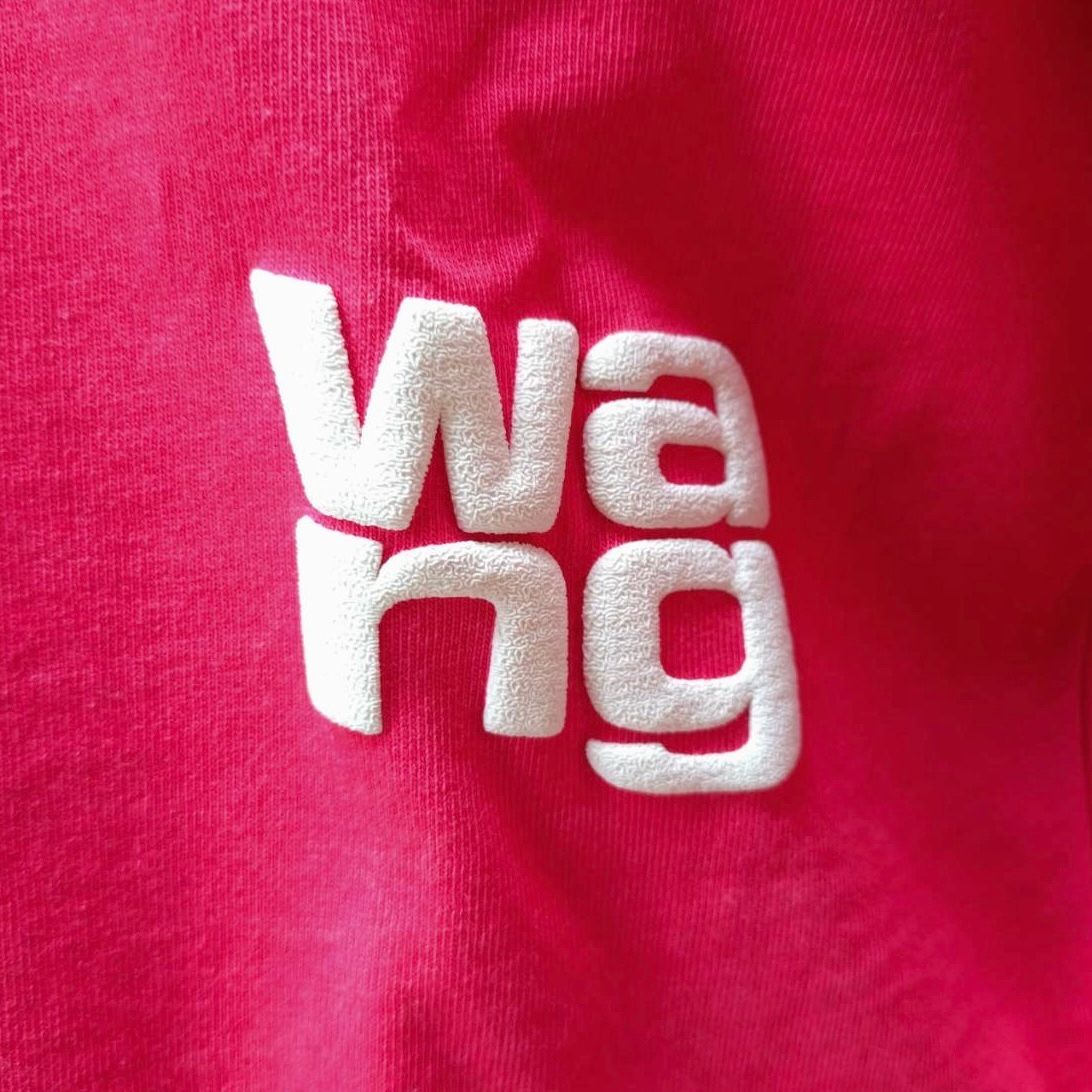 ALEXANDER WANG - コットンジャージー ロゴ ロングスリーブ Tシャツ ...