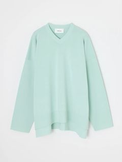 V-NECK PULLOVER / プルオーバーニット / ミント / 2026SS new