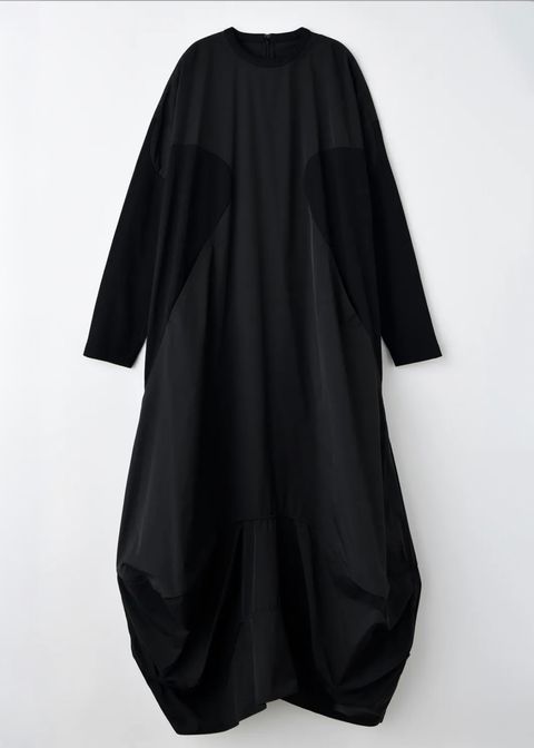 SILHOUETTE DOCKING DRESS / ドレス・ワンピース / ブラック / 2025AW new