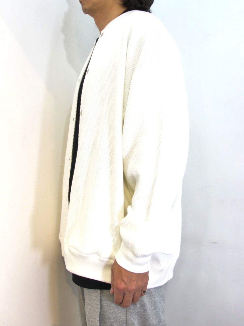 COOTIE / HEAVY HONEYCOMB SNAP CARDIGAN 人気です。 | LOOPHOLE