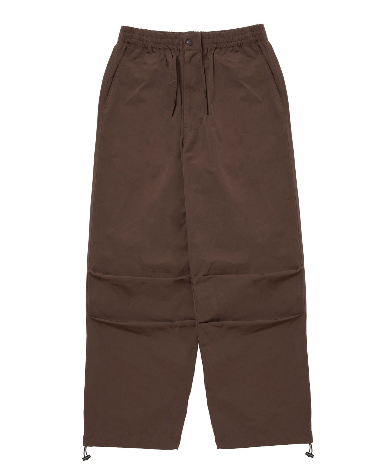 R9 PARACHUTE PANTS (BROWN) / パラシュート パンツ