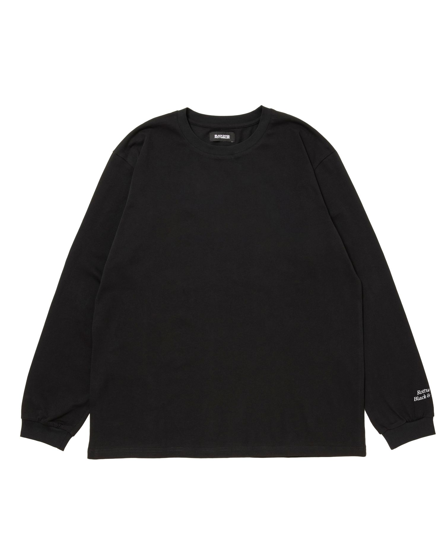 R9 BASIC LS TEE (BLACK) /  オリジナル ロングスリーブ Tシャツ