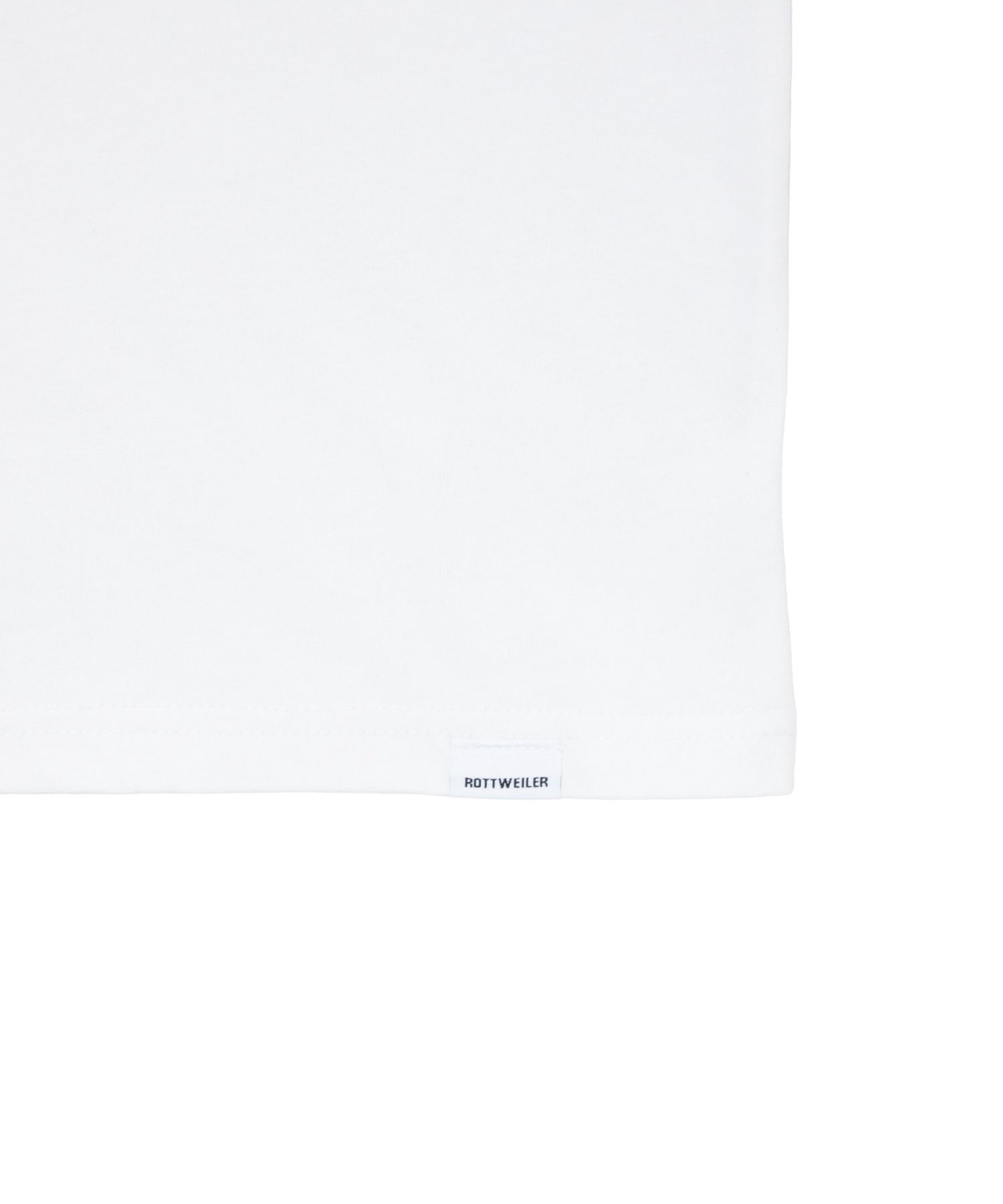 R9 ROTWYLA TEE (WHITE) / カレッジロゴ プリント オリジナル Tシャツ