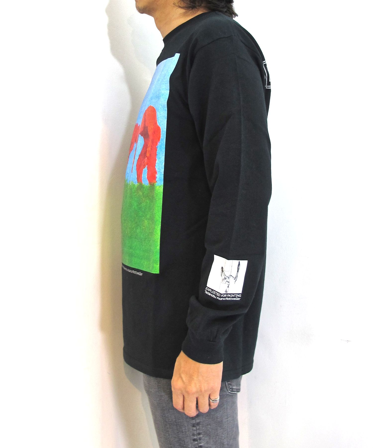 × Tadanobu Asano GARDENER LS TEE (BLACK) / 浅野忠信 コラボロンT (ガーデナー)