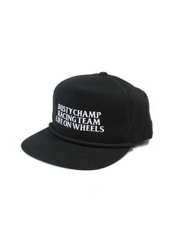 DUSTYCHAMP TRUCKER CAP (BLACK) / ダスティーチャンプ トラッカーキャップ