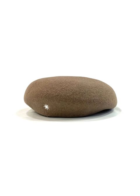 【ラスト1点】【CA4LA×GDC】Wool Beret (BROWN) / カシラ コラボ ウール ビッグベレー