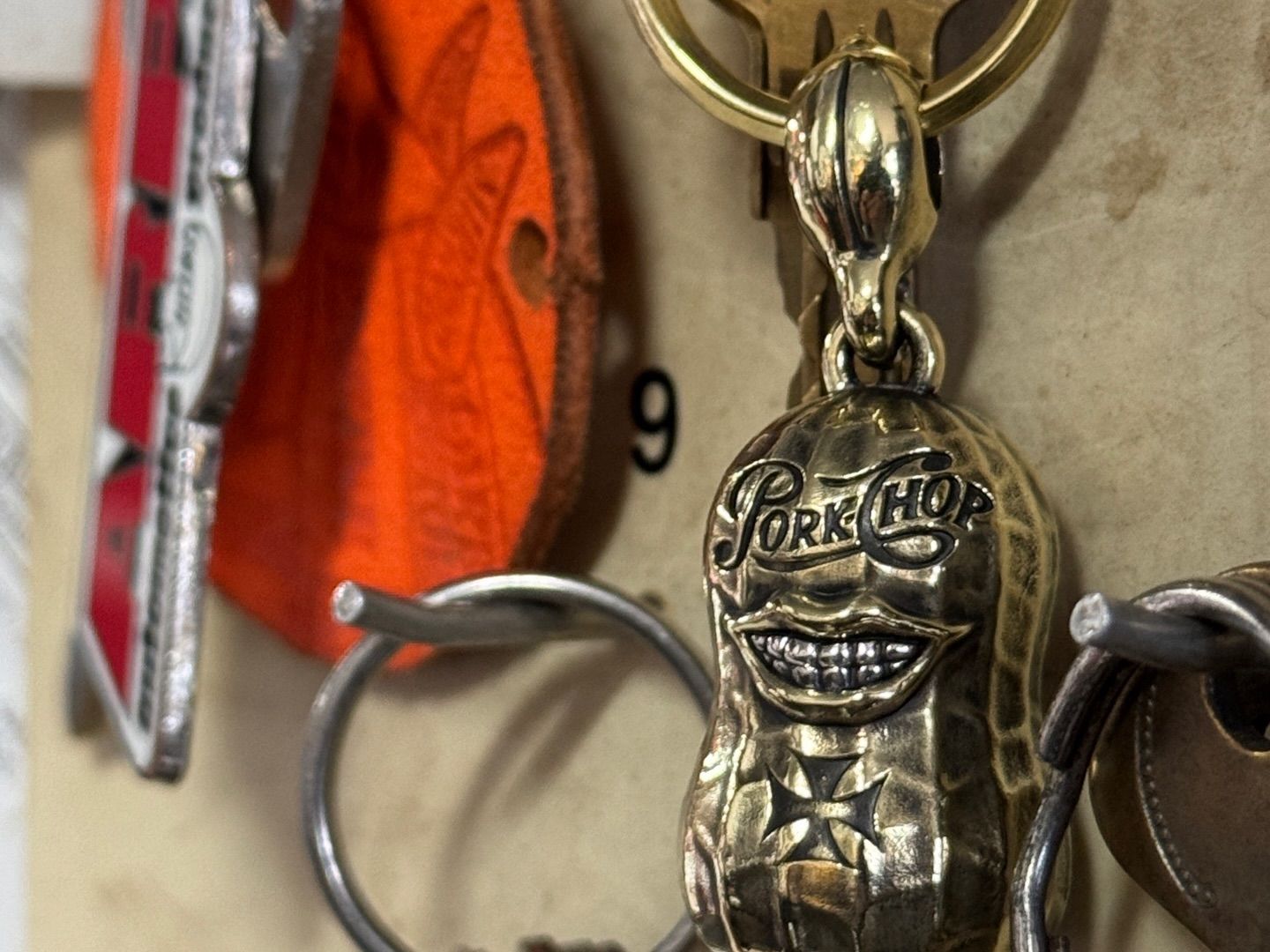 P’s Guardian Bell 2 (BRASS) / ピーナッツカンパニー コラボレーションキーホルダー