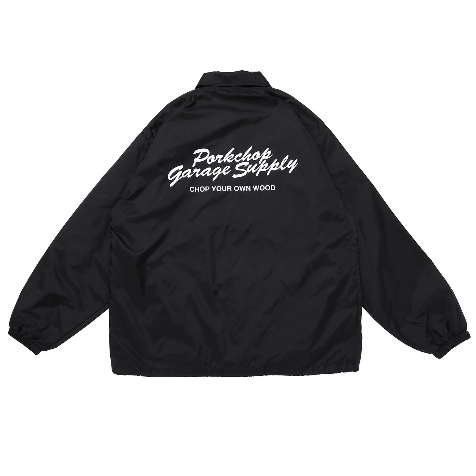 PORKCHOP - FULL SCRIPT COACH JKT (BLACK) / オリジナルコーチ