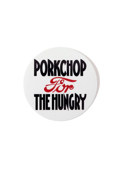 HUNGRY STICKER (WHITE) / ハングリー ステッカー