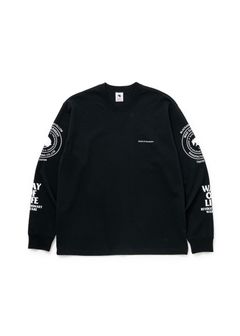 TWO WHEEL L/S TEE (BLACK) / 2ウィール ロング Tシャツ