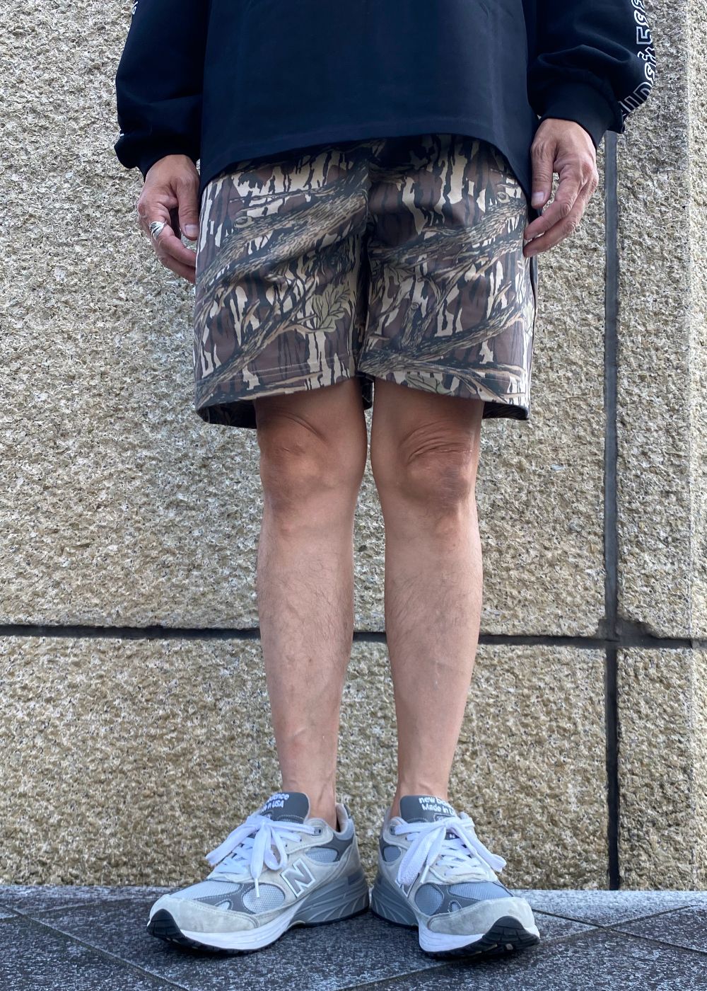 Original Jersey Short (CAMO) / 西浦徹 コラボ イージー ショーツ