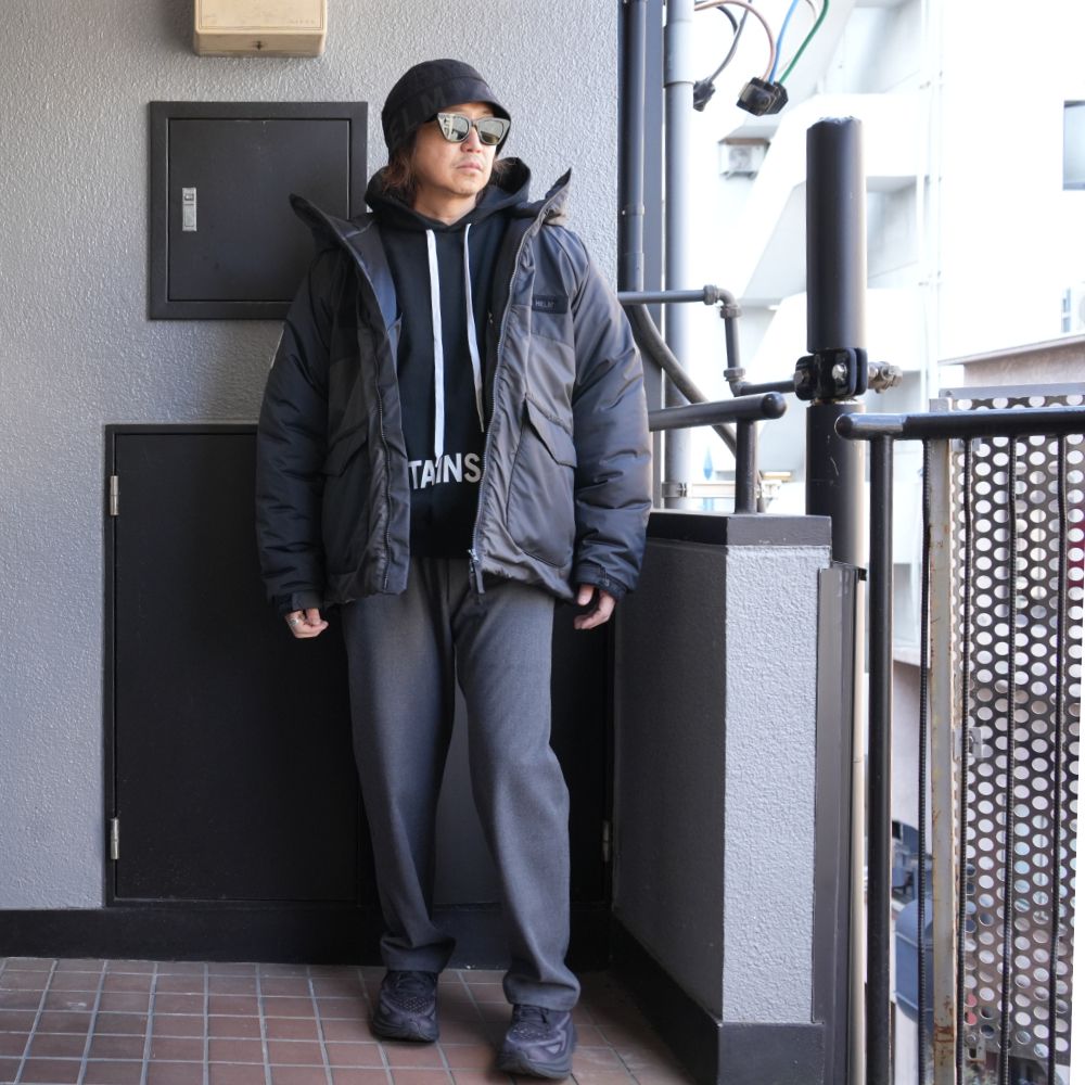 MIL SPEC PADDED JACKET (BLACK) / ミリタリー スペック パフジャケット