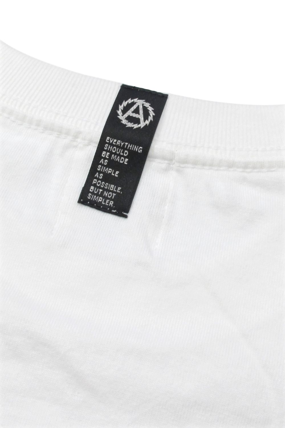 PRINT S/S TEE (WHITE) / アンライバルド コラボT
