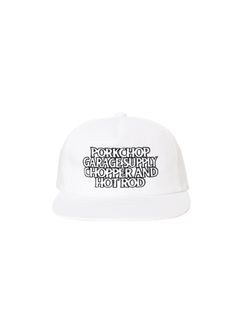 C&H LOGO COTTON CAP (WHITE) / ロゴ 刺繍 キャップ