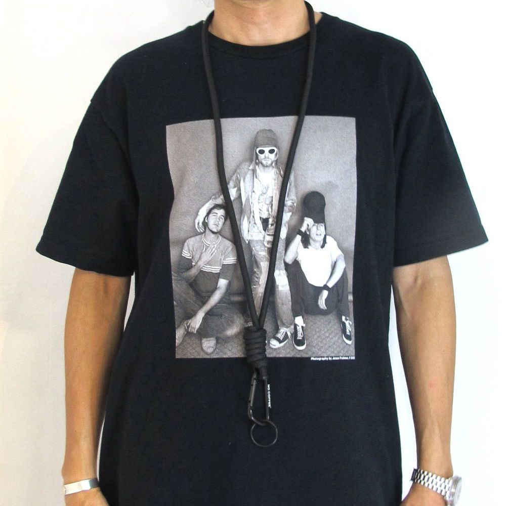 カラビナショルダーストラップ (BLACK)