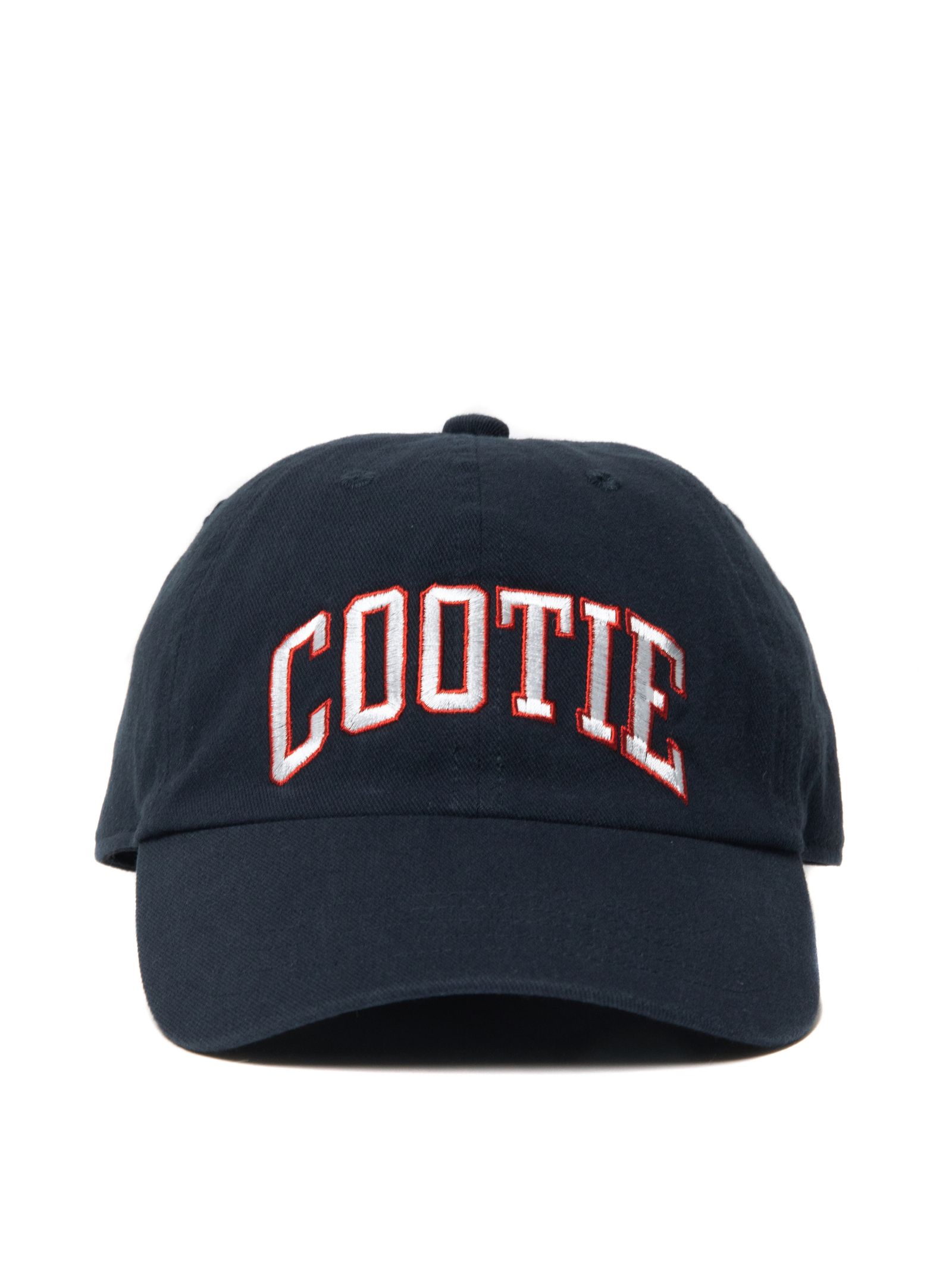 COOTIE PRODUCTIONS - Embroidery 6 Panel Cap (NAVY) / ロゴ ...