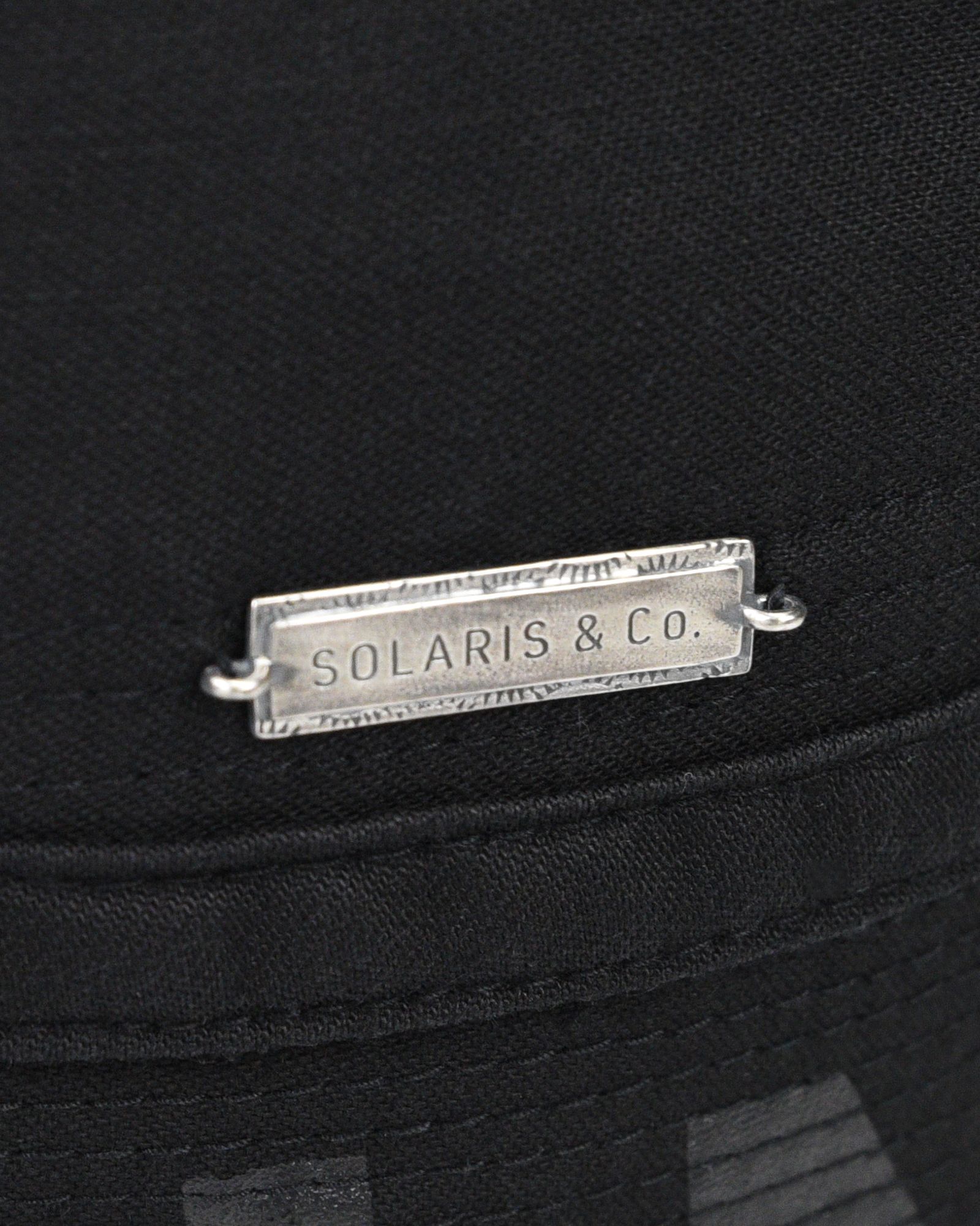 【ラスト1点】× SOLARIS&CO. SHEPHERD (BLACK) / ソラリス&コー コラボ セーラー ハット