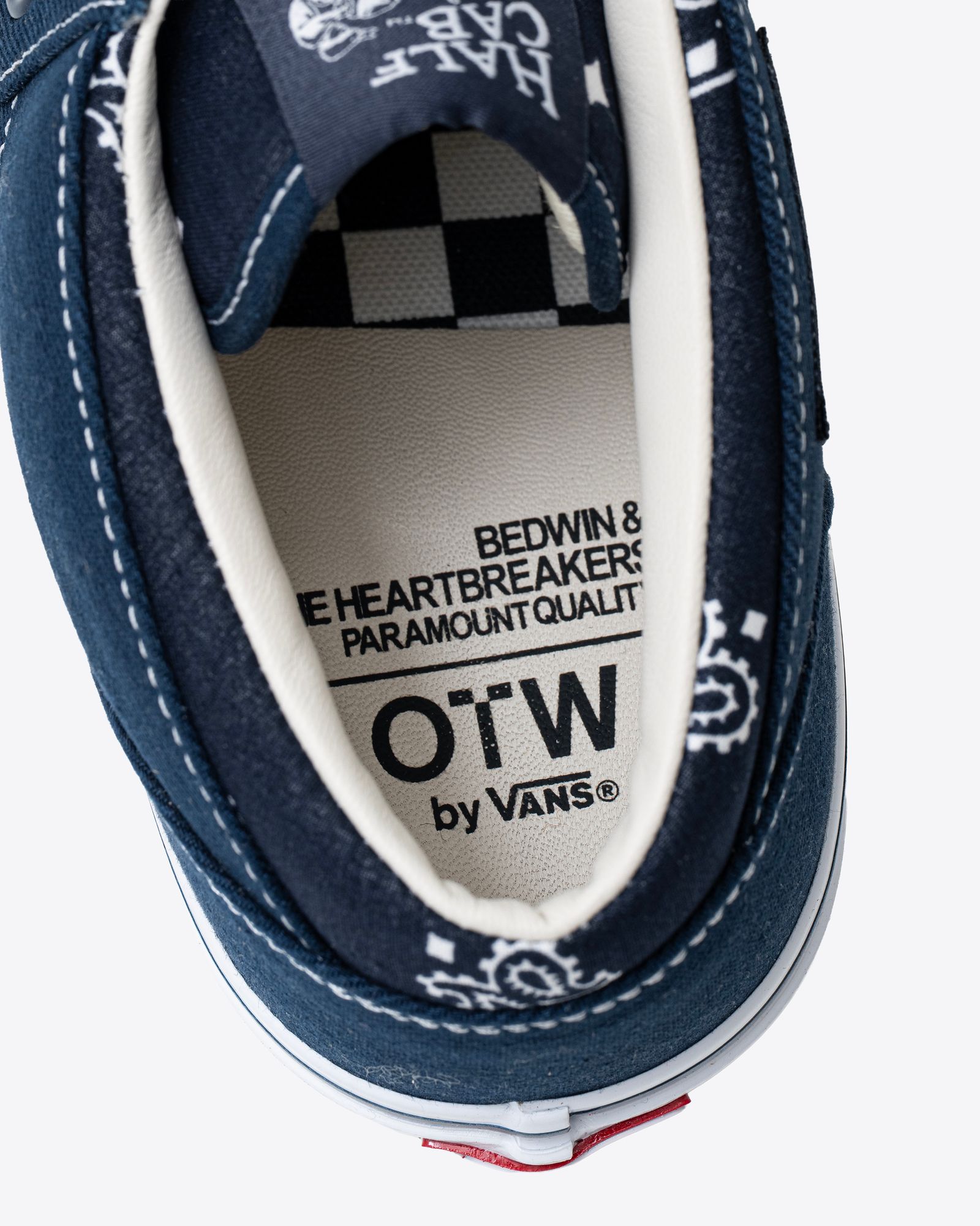 VANS OTW Ex. HALF CAB "HALF CAB" (NAVY) / ×ヴァンズ コラボ スニーカー (ハーフキャブ)