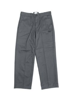 WORK PANTS (CHARCOAL) / チノパンツ