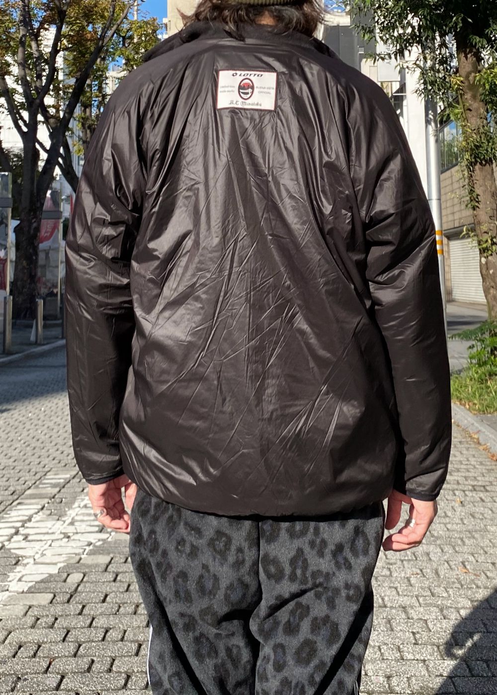 【LOTTO × BUENA VISTA】Boa fleece jacket (GRAY) / ロット コラボ セットアップ フリース ジャケット