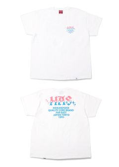N.L.U. S/S Tee (Back) (WHITE) /  プリントTee (バック)