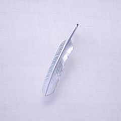 Feather M (Right) (SILVER) / 中フェザートップ (右向き)