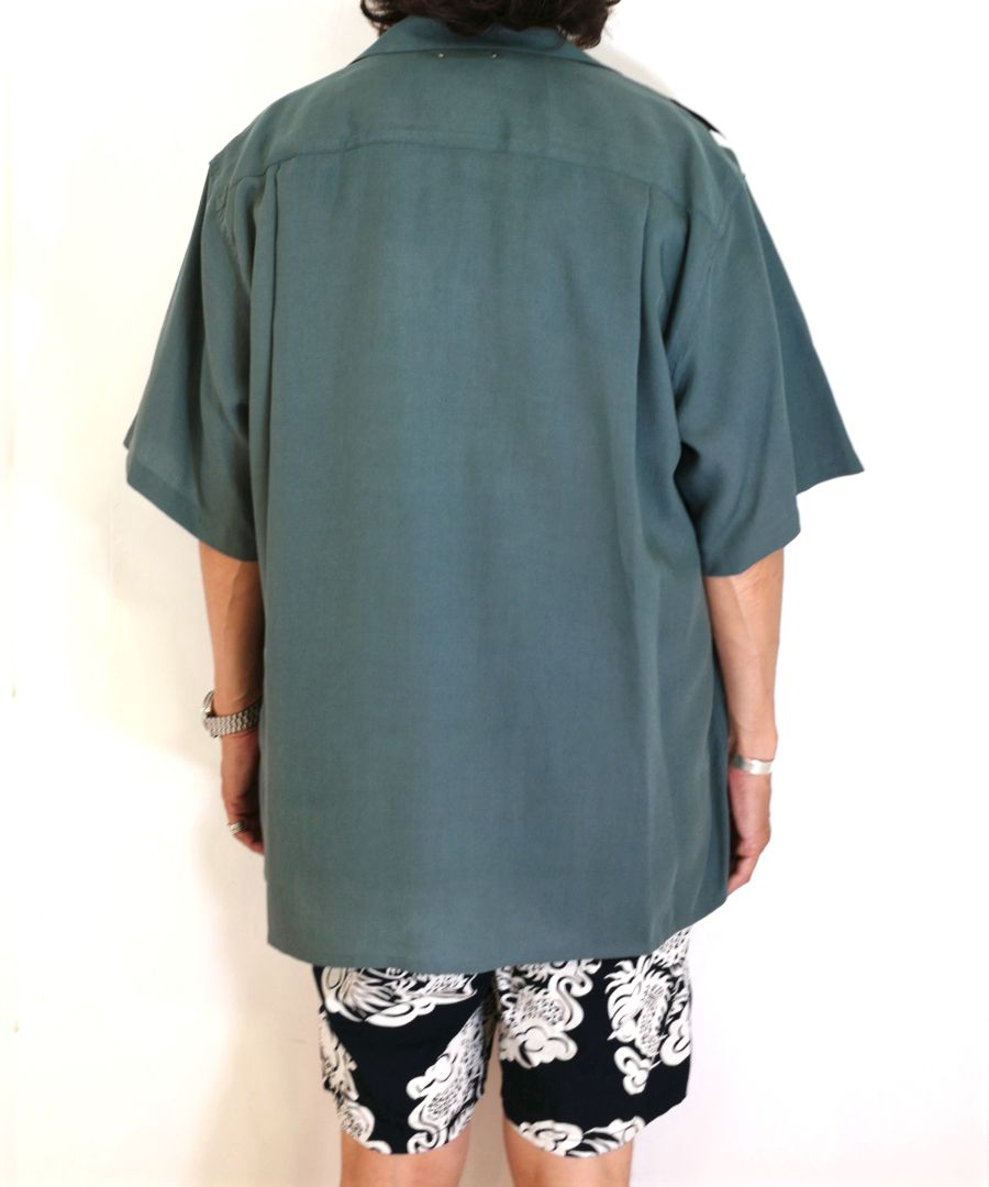 × WACKOMARIA Shirt (GRY) / ワコマリア コラボ シャツ