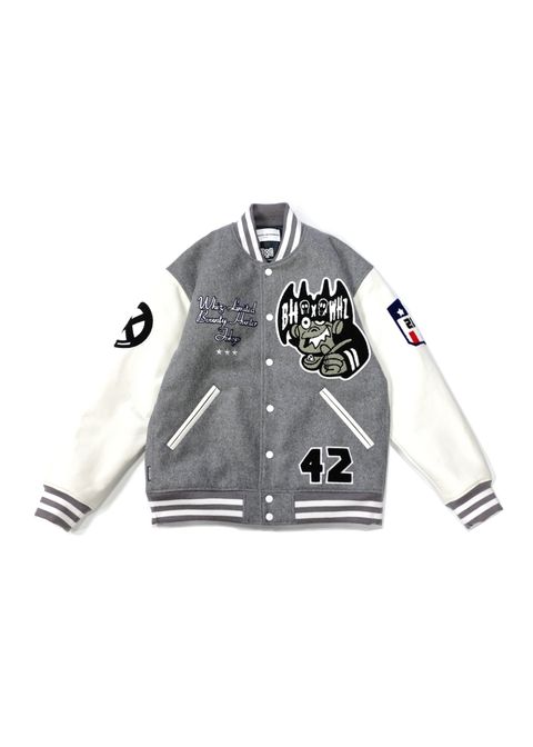 COLLABORATION STA JACKET (GRAY) / 新年恒例76枚限定 リミテッドスタジャン