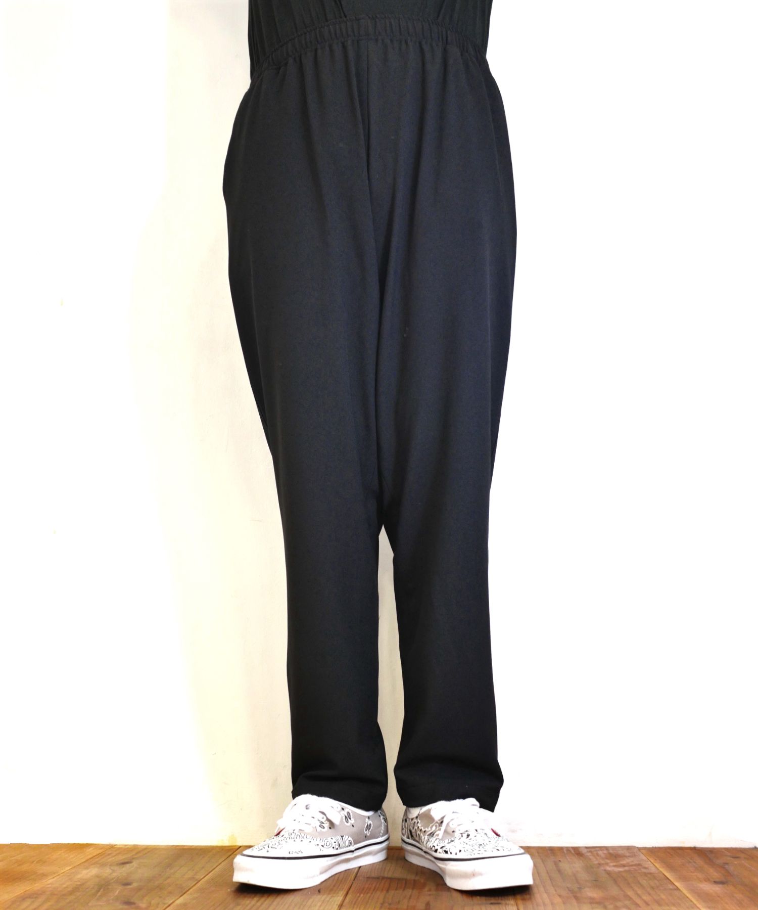 R9 EASY PANTS (BLACK) / イージー パンツ