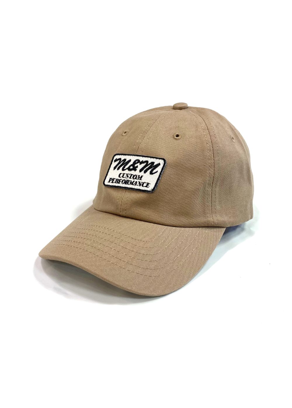 M&M CUSTOM PERFORMANCE - COTTON TWILL LOW CAP (OLIVE) / ワッペン