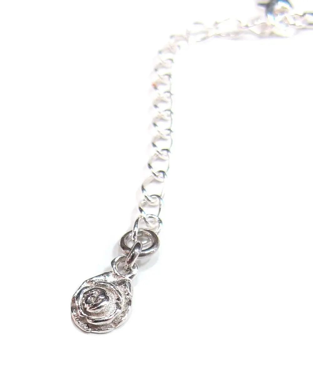 CHAIN ROSARIO (SILVER) / ロザリオ スネークチェーンネックレス