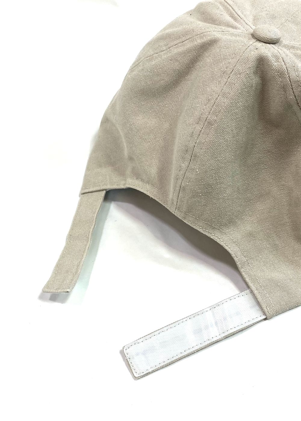 1995 OX Baseball CAP (Washed) (BEIGE) / ロゴ刺繍 ダッドキャップ