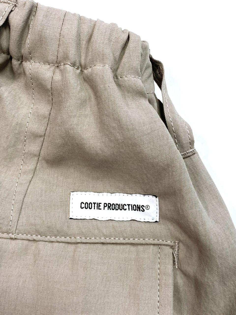 COOTIE PRODUCTIONS - Polyester Canvas Error Fit Cargo Easy Pants (TAUPE) /  エラーフィット カーゴ イージーパンツ | LOOPHOLE