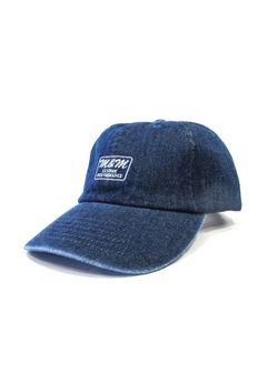 COTTON CAP (DENIM BLUE) / ×TAMAGAWA DINER コラボキャップ