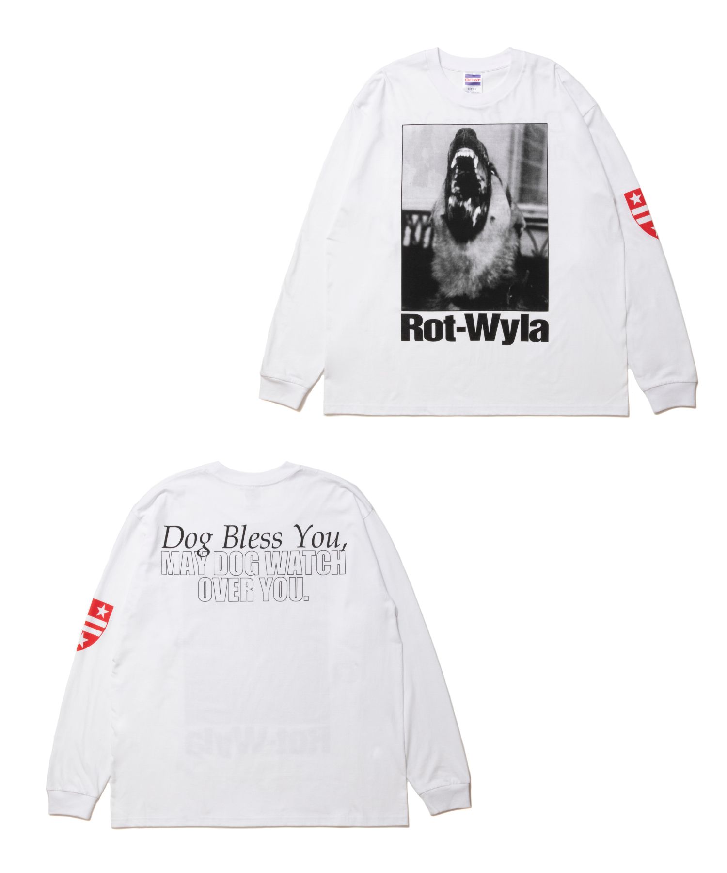 ROTTWEILER RW PHOTO LS TEE | ロングスリーブTシャツ - RIZID