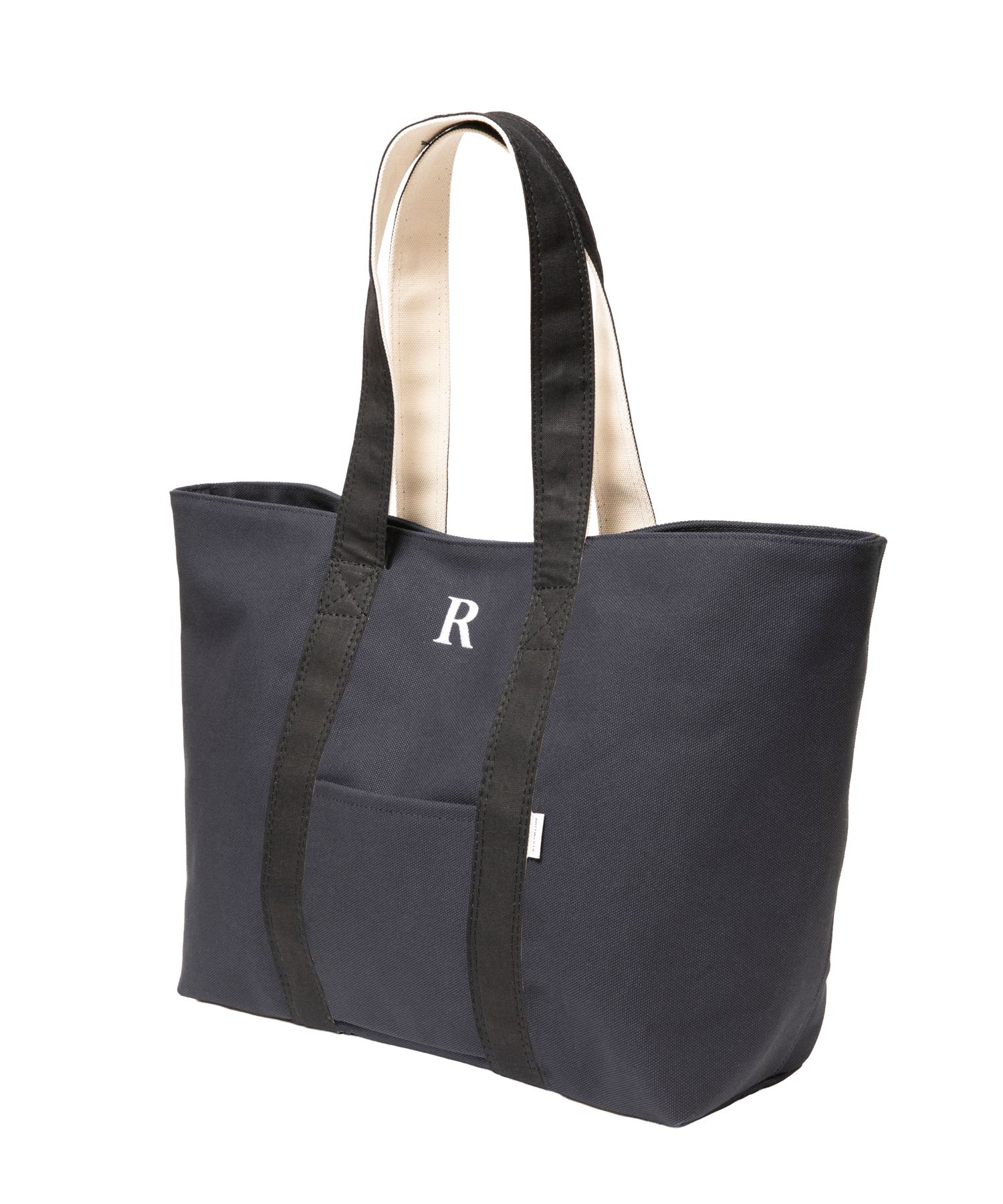 R9 LARGE TOTE BAG (BLACK) / 定番 キャンバス トート バッグ