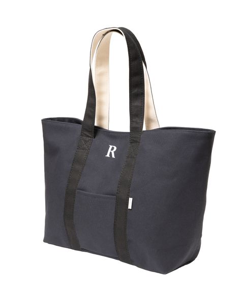 R9 LARGE TOTE BAG (BLACK) / 定番 キャンバス トート バッグ