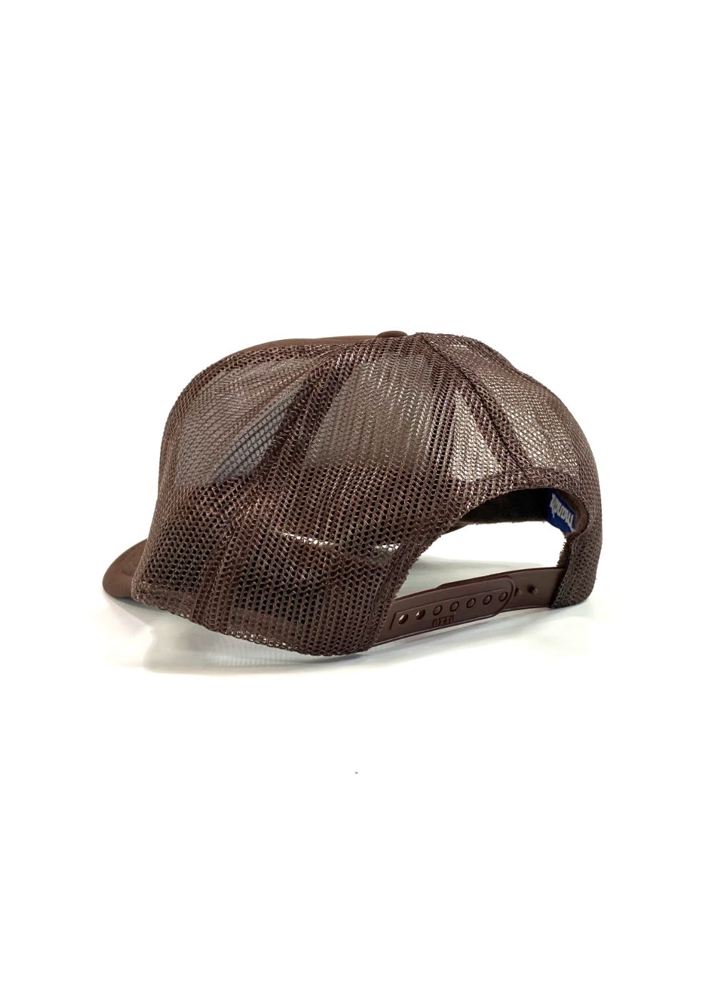 MESH CAP (BROWN) / ロゴ プリント メッシュ キャップ