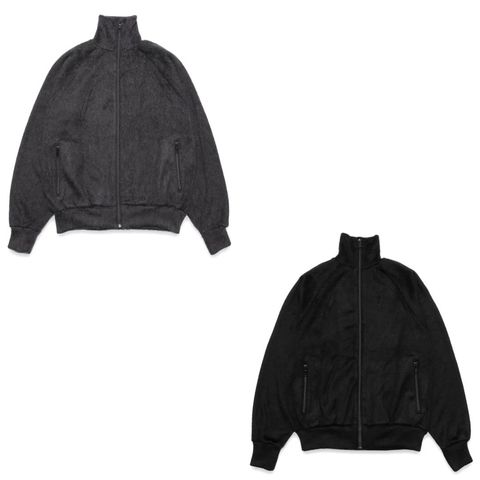 MINEDENIM 新作販売告知 / 季節を意識した素材感に注目したいトラックジャケット。