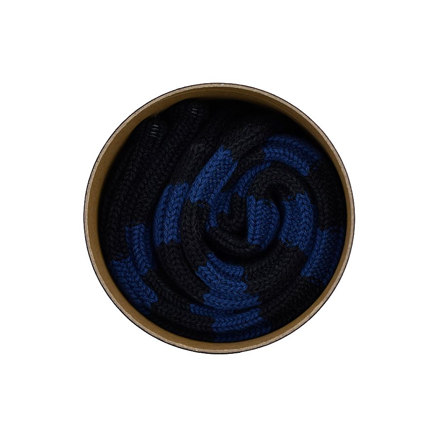 【ラスト1点】×decka Border Rib SOX (BPT) / デッカ コラボ ボーダー ソックス