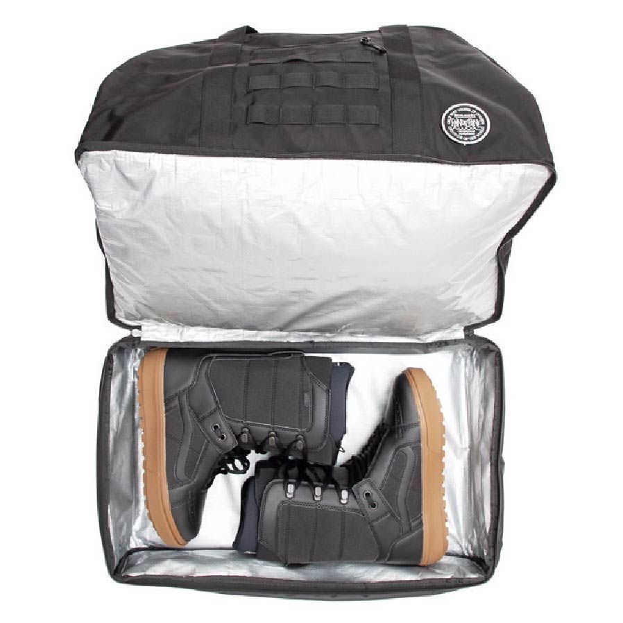 【ラスト1点】× RAIN OR SHINE TRAVEL BOSTON BAG (BLACK) / レインオアシャイン コラボ ボストンバッグ