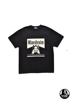 × HYSTERIC GLAMOUR T-SH (BLACK) / ×ヒステリックグラマー コラボTシャツ