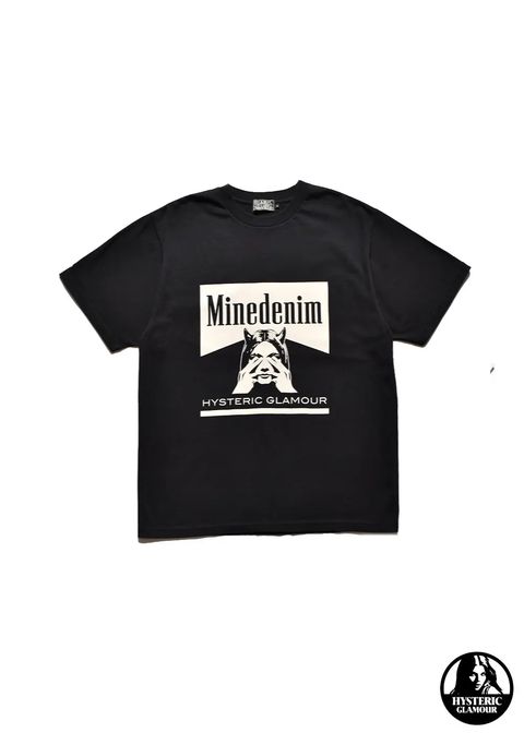 × HYSTERIC GLAMOUR T-SH (BLACK) / ×ヒステリックグラマー コラボTシャツ